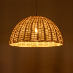 MONTANA 02378 Boho Κρεμαστό Φωτιστικό Οροφής με Ντουί 1 x E27 AC 220-240V IP20 - Μπεζ - Μ50 x Π50 x Υ25cm