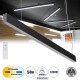 FELIX 61028-P Γραμμικό Κρεμαστό Φωτιστικό Linear LED CCT 54W 6500lm 120° AC 220-240V Μ120 x Π3.5 x Υ7cm - Εναλλαγή Φωτισμού μέσω Τηλεχειριστηρίου All In One Ψυχρό 6000k+Φυσικό 4500k+Θερμό 2700k Dimmable - Μαύρο - 3 Years Warranty FELIX 61028-P Γραμμικό Κρεμαστό Φωτιστικό Linear LED CCT 54W 6500lm 120° AC 220-240V Μ120 x Π3.5 x Υ7cm - Εναλλαγή Φωτισμού μέσω Τηλεχειριστηρίου All In One Ψυχρό 6000k+Φυσικό 4500k+Θερμό 2700k Dimmable - Μαύρο - 3 Years Warranty