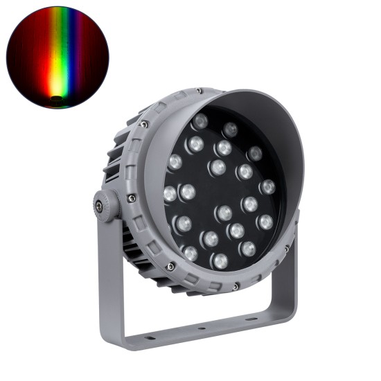 FLOOD-MENA 90648 Προβολέας Σποτ Wall Washer με Αντιθαμβωτική Γρίλια LED 36W 3060lm 30° DC 24V Αδιάβροχο IP65 RGBW DMX512 Dimmable - Ασημί - Μ23 x Π23 x Υ18cm - 3 Χρόνια Εγγύηση FLOOD-MENA 90648 Προβολέας Σποτ Wall Washer με Αντιθαμβωτική Γρίλια LED 36W 3060lm 30° DC 24V Αδιάβροχο IP65 RGBW DMX512 Dimmable - Ασημί - Μ23 x Π23 x Υ18cm - 3 Χρόνια Εγγύηση