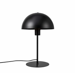 GASCEIO 204-0141 Μοντέρνο Eπιτραπέζιο Φωτιστικό Μονόφωτο 1 x E27 IP20 Μαύρο Μέταλλο - Μ25 x Π25 x Υ39cm