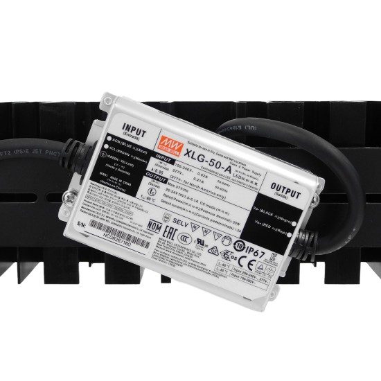 GOLIATH 90100-1 Προβολέας Γηπέδου LED 50W 8000lm SDCM<5 75°*135° Fish Eye Lens AC 100-277V Αδιάβροχο IP65 IK08 Ψυχρό Λευκό 5000K - LUMILEDs SMD Chip & MEANWELL Driver - Μαύρο Χυτό Αλουμίνιο - Μ32 x Π12 x Υ9cm - 5 Χρόνια Εγγύηση GOLIATH 90100-1 Προβολέας Γηπέδου LED 50W 8000lm SDCM<5 75°*135° Fish Eye Lens AC 100-277V Αδιάβροχο IP65 IK08 Ψυχρό Λευκό 5000K - LUMILEDs SMD Chip & MEANWELL Driver - Μαύρο Χυτό Αλουμίνιο - Μ32 x Π12 x Υ9cm - 5 Χρόνια Εγγύηση