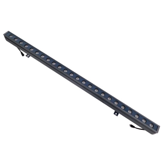 LED Wall Washer Αρχιτεκτονικού Φωτισμού 100cm GENIUS 24W CREE 24v 2880lm Δέσμης 10-30° Μοιρών Αδιάβροχο IP66 Ροζ GloboStar 05106