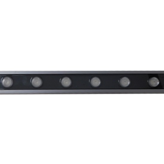 LED Wall Washer Αρχιτεκτονικού Φωτισμού 100cm GENIUS DMX512 24W CREE 24v 2400lm Δέσμης 10-30° Μοιρών Αδιάβροχο IP66 RGB GloboStar 05107