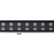 LED Wall Washer Αρχιτεκτονικού Φωτισμού 100cm GENIUS 48W CREE 24v 5760lm Δέσμης 10-30° Μοιρών Αδιάβροχο IP66 Θερμό Λευκό - Πορτοκαλί 2200k GloboStar 05108