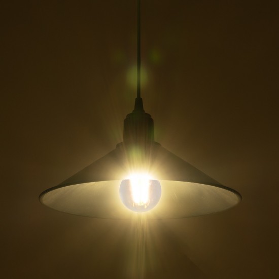 FERRO 203-0084 Μοντέρνο Κρεμαστό Φωτιστικό Οροφής με Ντουί 1 x E27 AC 220-240V IP20 - Μαύρο - Μ30 x Π30 x Υ15cm