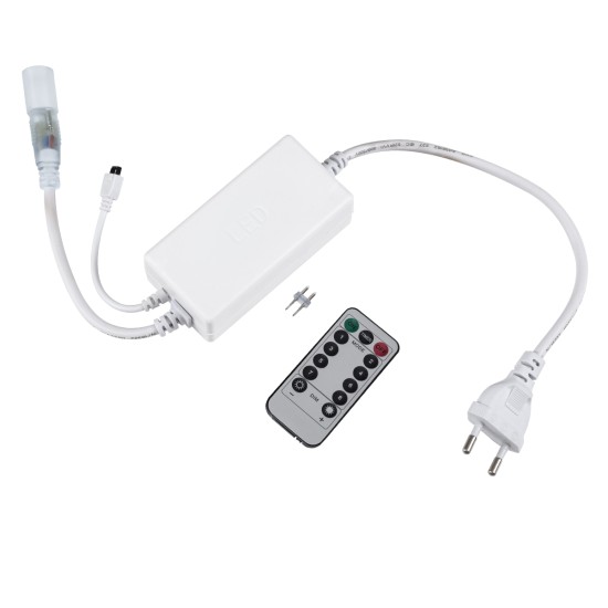 70666 Controller Αδιάβροχος IP44 AC/DC 230V με Ασύρματο Χειριστήριο RF για έως 100 μέτρα Μονόχρωμου Φωτοσωλήνα LED Μ9 x Π5 x Υ3cm - 2 Χρόνια Εγγύηση 70666 Controller Αδιάβροχος IP44 AC/DC 230V με Ασύρματο Χειριστήριο RF για έως 100 μέτρα Μονόχρωμου Φωτοσωλήνα LED Μ9 x Π5 x Υ3cm - 2 Χρόνια Εγγύηση