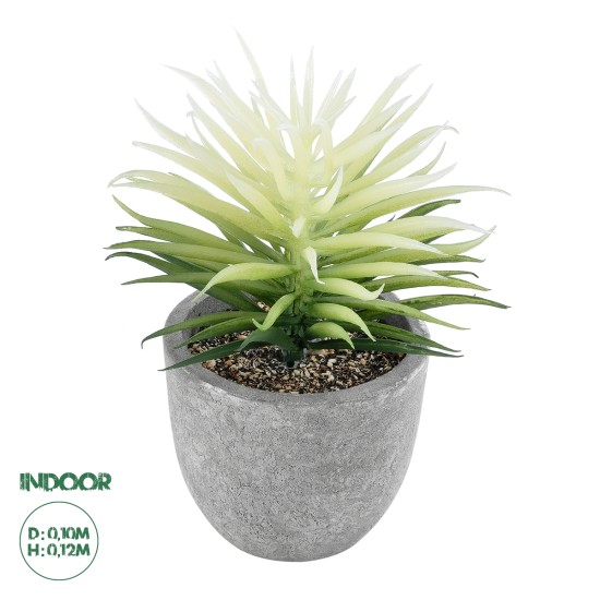 Artificial Garden SUCCULENT SENECIO 21024 Διακοσμητικό Φυτό Παχύφυτο Σενέκιο Υ12cm