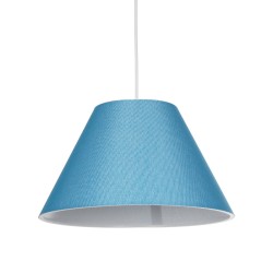 RIFT 203-0075 Μοντέρνο Κρεμαστό Φωτιστικό Οροφής με Ντουί 1 x E27 AC 220-240V IP20 - Μπλε - Μ35 x Π35 x Υ22.5cm