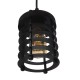 DARSEY 10001145 Vintage Κρεμαστό Φωτιστικό Πλέγμα Μονόφωτο 1 x E27 IP20 Μαύρο Μέταλλο - Μ10 x Π10 x Υ25cm DARSEY 10001145 Vintage Κρεμαστό Φωτιστικό Πλέγμα Μονόφωτο 1 x E27 IP20 Μαύρο Μέταλλο - Μ10 x Π10 x Υ25cm