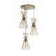 FLIXIO 201-0126 Vintage Κρεμαστό Φωτιστικό Οροφής με Ντουί 3 x E27 AC 220-240V IP20 - Χρυσό - Μ40 x Π40 x Υ70cm FLIXIO 201-0126 Vintage Κρεμαστό Φωτιστικό Οροφής με Ντουί 3 x E27 AC 220-240V IP20 - Χρυσό - Μ40 x Π40 x Υ70cm
