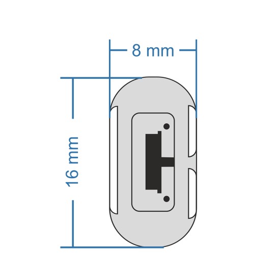 70492 DOUBLE-SIDED 120°+120° Degree Neon Flex Epistar LED SMD 2835 1m 12W/m 120LED/m 1248lm/m 120°+120° DC 230V Αδιάβροχη IP68 Θερμό Λευκό 3000K Dimmable