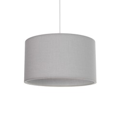 LOFTY 204-0093 Μοντέρνο Κρεμαστό Φωτιστικό Οροφής με Ντουί 1 x E27 AC 220-240V IP20 - Γκρι - Μ37 x Π37 x Υ21cm
