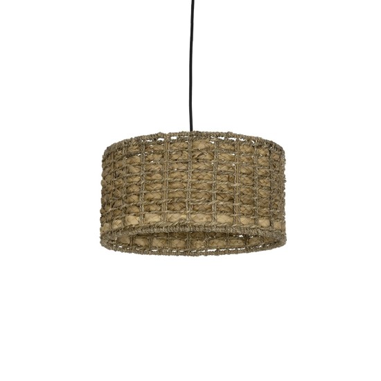 POMEGRANDE 204-0157 Boho Κρεμαστό Φωτιστικό Οροφής με Ντουί 1 x E27 AC 220-240V IP20 - Μπεζ - Μ31 x Π31 x Υ18cm