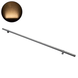 WASHERSTELLAR 90575 Μπάρα Φωτισμού Wall Washer LED 12W 1320lm 30° DC 24V Αδιάβροχο IP67 Θερμό Λευκό 2700K Dimmable - Bridgelux SMD Chip - Γκρι Ανθρακί - Μ100 x Π2 x Υ1.8cm - 3 Χρόνια Εγγύηση