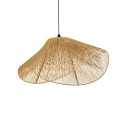 ECLAIR 205-0031 Boho Κρεμαστό Φωτιστικό Οροφής με Ντουί 1 x E27 AC 220-240V IP20 - Μπεζ - M70 x Π40 x Υ32cm