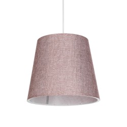 CONEY 203-0072 Μοντέρνο Κρεμαστό Φωτιστικό Οροφής με Ντουί 1 x E27 AC 220-240V IP20 - Ροζ - Μ26 x Π26 x Υ25cm