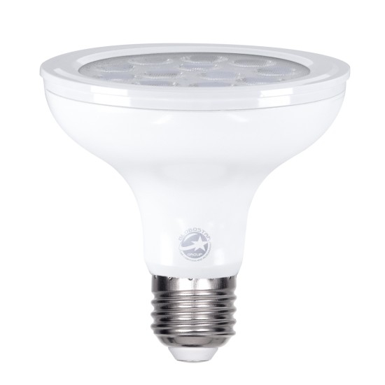 60090 Λάμπα LED E27 PAR30 Σποτ 12W 1200lm 36° AC 220-240V IP20 Φ9.5 x Υ9.5cm Ψυχρό Λευκό 6000K Dimmable - 3 Χρόνια Εγγύηση