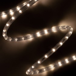 LIGHTUBE 70601 Φωτοσωλήνας LED 3.9W/m 176lm/m 360° DC 220-240V Αδιάβροχο IP65 36 x Diode Chip/m Φυσικό Λευκό 4500K Dimmable - Μ100 x Π1.2 x Υ1.2cm - 2 Χρόνια Εγγύηση