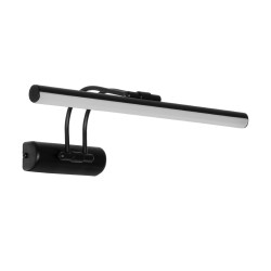 REFINE 203-0188 Μοντέρνο Φωτιστικό Τοίχου - Απλίκα Καθρέπτη Μπάνιου LED 7W 640lm 120° AC 220-240V IP44 Θερμό Λευκό 2700K - Lumileds SMD Chip - Μαύρο Ματ - Μ35 x Π21 x Υ12cm - 2 Χρόνια Εγγύηση