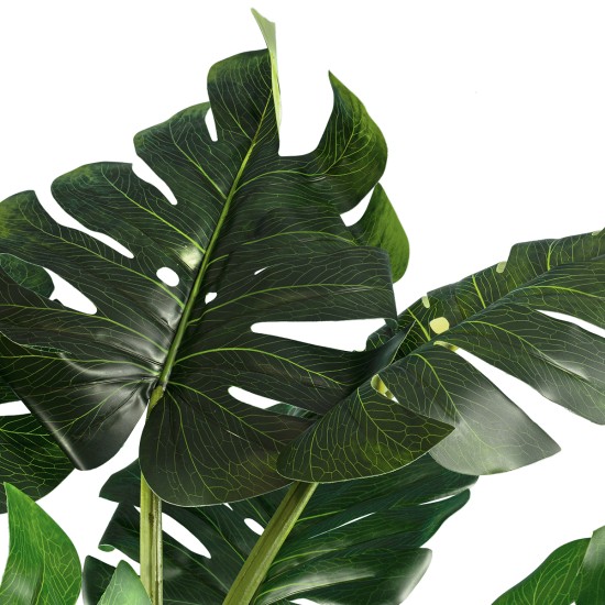 Artificial Garden MONSTERA PLANT 20002 - Τεχνητό Διακοσμητικό Φυτό Μονστέρα Υ120cm