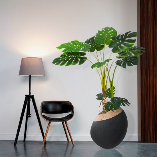 Artificial Garden MONSTERA PLANT 20004 - Τεχνητό Διακοσμητικό Φυτό Μονστέρα Υ140cm