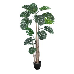 Artificial Garden MONSTERA PLANT 20006 - Τεχνητό Διακοσμητικό Φυτό Μονστέρα Υ150cm