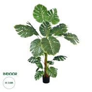 Artificial Garden MONSTERA PLANT 20007 - Τεχνητό Διακοσμητικό Φυτό Μονστέρα Υ160cm