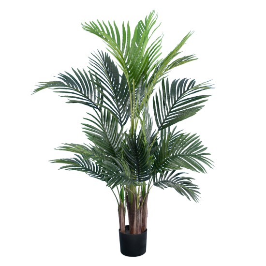 Artificial Garden ARECA PALM TREE 20010 - Τεχνητό Διακοσμητικό Φυτό Φοινικόδεντρο Αρέκα Υ120cm