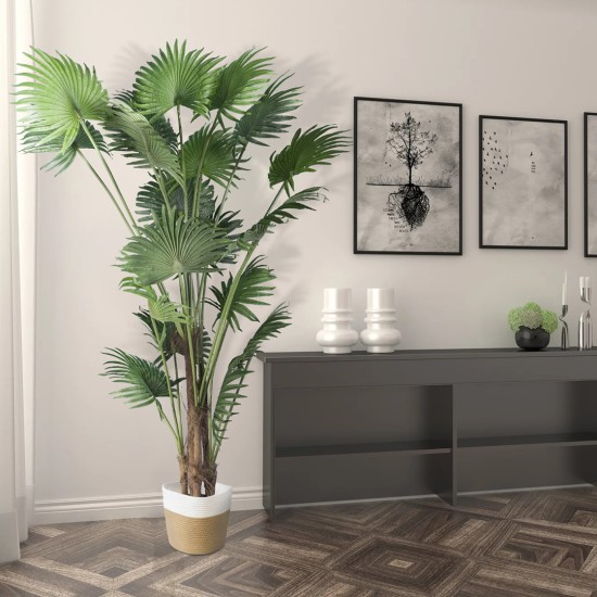 Artificial Garden PALM TREE 20014 Τεχνητό Διακοσμητικό Φυτό Φοινικόδεντρο Βεντάλια Υ210cm