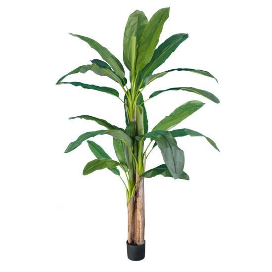 Artificial Garden BANANA TREE 20018 - Τεχνητό Διακοσμητικό Φυτό Μπανανιά - Μπανανόδεντρο Υ240cm