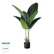 Artificial Garden STRELITZIA 20025 Τεχνητό Διακοσμητικό Φυτό  Στρελίτσια - Πουλί του Παραδείσου Υ120cm