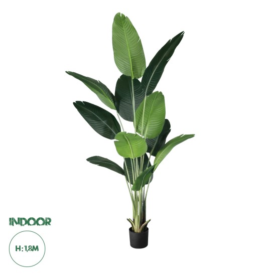 Artificial Garden STRELITZIA 20026 Τεχνητό Διακοσμητικό Φυτό  Στρελίτσια - Πουλί του Παραδείσου Υ180cm