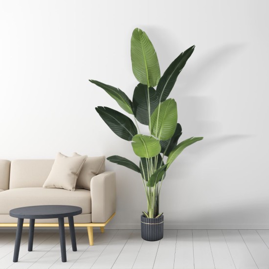 Artificial Garden STRELITZIA 20026 Τεχνητό Διακοσμητικό Φυτό  Στρελίτσια - Πουλί του Παραδείσου Υ180cm