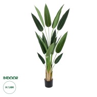 Artificial Garden STRELITZIA 20029 Τεχνητό Διακοσμητικό Φυτό  Στρελίτσια - Πουλί του Παραδείσου Υ140cm