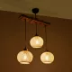 LUMA 201-0011 Vintage Κρεμαστό Φωτιστικό Ράγα Τρίφωτο 3 x E27 IP20 Μπεζ Ξύλο με Μπεζ Σχοινί - Μ55 x Π18 x Υ65cm LUMA 201-0011 Vintage Κρεμαστό Φωτιστικό Ράγα Τρίφωτο 3 x E27 IP20 Μπεζ Ξύλο με Μπεζ Σχοινί - Μ55 x Π18 x Υ65cm