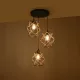RAYLO 201-0048 Vintage Κρεμαστό Φωτιστικό Πλέγμα Τριφωτο 3 x E27 IP20 Μαύρο Μέταλλο με Μπεζ Σχοινί - Μ44 x Π44 x Υ73cm RAYLO 201-0048 Vintage Κρεμαστό Φωτιστικό Πλέγμα Τριφωτο 3 x E27 IP20 Μαύρο Μέταλλο με Μπεζ Σχοινί - Μ44 x Π44 x Υ73cm