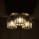 ILLUME 201-0100 Vintage Φωτιστικό Οροφής Κρύσταλλα Τρίφωτο 3 x E27 IP20 Μαύρο & Χρυσό Μέταλλο με Διάφανο Κρύσταλλο - Μ35 x Π35 x Υ40cm ILLUME 201-0100 Vintage Φωτιστικό Οροφής Κρύσταλλα Τρίφωτο 3 x E27 IP20 Μαύρο & Χρυσό Μέταλλο με Διάφανο Κρύσταλλο - Μ35 x Π35 x Υ40cm
