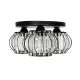 ILLUME 201-0100 Vintage Φωτιστικό Οροφής Κρύσταλλα Τρίφωτο 3 x E27 IP20 Μαύρο & Χρυσό Μέταλλο με Διάφανο Κρύσταλλο - Μ35 x Π35 x Υ40cm ILLUME 201-0100 Vintage Φωτιστικό Οροφής Κρύσταλλα Τρίφωτο 3 x E27 IP20 Μαύρο & Χρυσό Μέταλλο με Διάφανο Κρύσταλλο - Μ35 x Π35 x Υ40cm