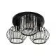 ILLUME 201-0100 Vintage Φωτιστικό Οροφής Κρύσταλλα Τρίφωτο 3 x E27 IP20 Μαύρο & Χρυσό Μέταλλο με Διάφανο Κρύσταλλο - Μ35 x Π35 x Υ40cm ILLUME 201-0100 Vintage Φωτιστικό Οροφής Κρύσταλλα Τρίφωτο 3 x E27 IP20 Μαύρο & Χρυσό Μέταλλο με Διάφανο Κρύσταλλο - Μ35 x Π35 x Υ40cm