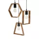 EMBER 201-0102 Vintage Κρεμαστό Φωτιστικό Φιγούρα Τρίφωτο 3 x E27 IP20 Μαύρο Μέταλλο με Καφέ Ξύλο - Μ50 x Π50 x Υ70cm EMBER 201-0102 Vintage Κρεμαστό Φωτιστικό Φιγούρα Τρίφωτο 3 x E27 IP20 Μαύρο Μέταλλο με Καφέ Ξύλο - Μ50 x Π50 x Υ70cm
