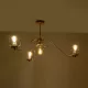 SUNRAY 201-0110 Vintage Φωτιστικό Οροφής Μπάλα Πολύφωτο 4 x E27 IP20 Χρυσό Μέταλλο με Μελί Γυαλί - Μ100 x Π100 x Υ26cm SUNRAY 201-0110 Vintage Φωτιστικό Οροφής Μπάλα Πολύφωτο 4 x E27 IP20 Χρυσό Μέταλλο με Μελί Γυαλί - Μ100 x Π100 x Υ26cm