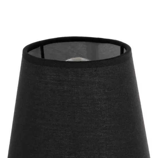 BLAKI 201-0115 Μοντέρνο Φωτιστικό Τοίχου - Απλίκα με Ντουί 1 x E27 AC 220-240V IP20 - Μαύρο - Μ40 x Π15 x Υ20cm