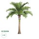 Artificial Garden COCONUT PALM TREE 20169 Τεχνητό Διακοσμητικό Φυτό Φοινικόδεντρο Κοκοφοίνικας Εξωτερικού Χώρου IP68 UV Certified Protection Υ400cm