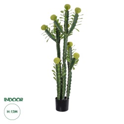 Artificial Garden CEREUS JAMACARU CACTUS 20193 Τεχνητό Διακοσμητικό Φυτό Κάκτος Κηρίος Υ120cm