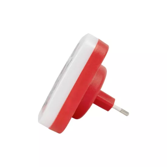 KIDDO 202-0001 Παιδικό Φωτιστικό Νυκτός LED 1W 95lm 120° AC220-240V IP20 Ψυχρό Λευκό 6000K - M5.5 x Π5.5 x Υ8cm - 2 Χρόνια Εγγύηση