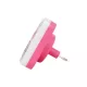 KIDDO 202-0002 Παιδικό Φωτιστικό Νυκτός LED 1W 95lm 120° AC220-240V IP20 Ψυχρό Λευκό 6000K- Μ5.5 x Π5.5 x Υ8cm - 2 Χρόνια Εγγύηση