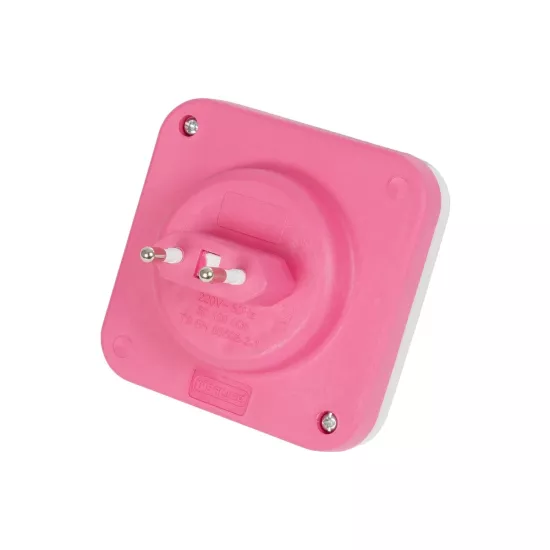 KIDDO 202-0002 Παιδικό Φωτιστικό Νυκτός LED 1W 95lm 120° AC220-240V IP20 Ψυχρό Λευκό 6000K- Μ5.5 x Π5.5 x Υ8cm - 2 Χρόνια Εγγύηση