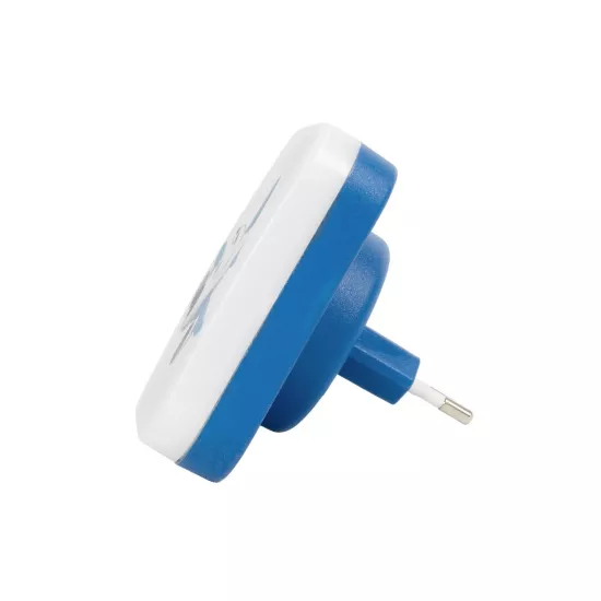 KIDDO 202-0003 Παιδικό Φωτιστικό Νυκτός LED 1W 95lm 120° AC220-240V IP20 Ψυχρό Λευκό 6000K - Μ5.5 x Π5.5 x Υ8cm - 2 Χρόνια Εγγύηση
