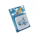 KIDDO 202-0003 Παιδικό Φωτιστικό Νυκτός LED 1W 95lm 120° AC220-240V IP20 Ψυχρό Λευκό 6000K - Μ5.5 x Π5.5 x Υ8cm - 2 Χρόνια Εγγύηση