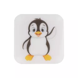 KIDDO 202-0004 Παιδικό Φωτιστικό Νυκτός LED 1W 95lm 120° AC220-240V IP20 Ψυχρό Λευκό 6000K - Μ5.5 x Π5.5 x Υ8cm - 2 Χρόνια Εγγύηση